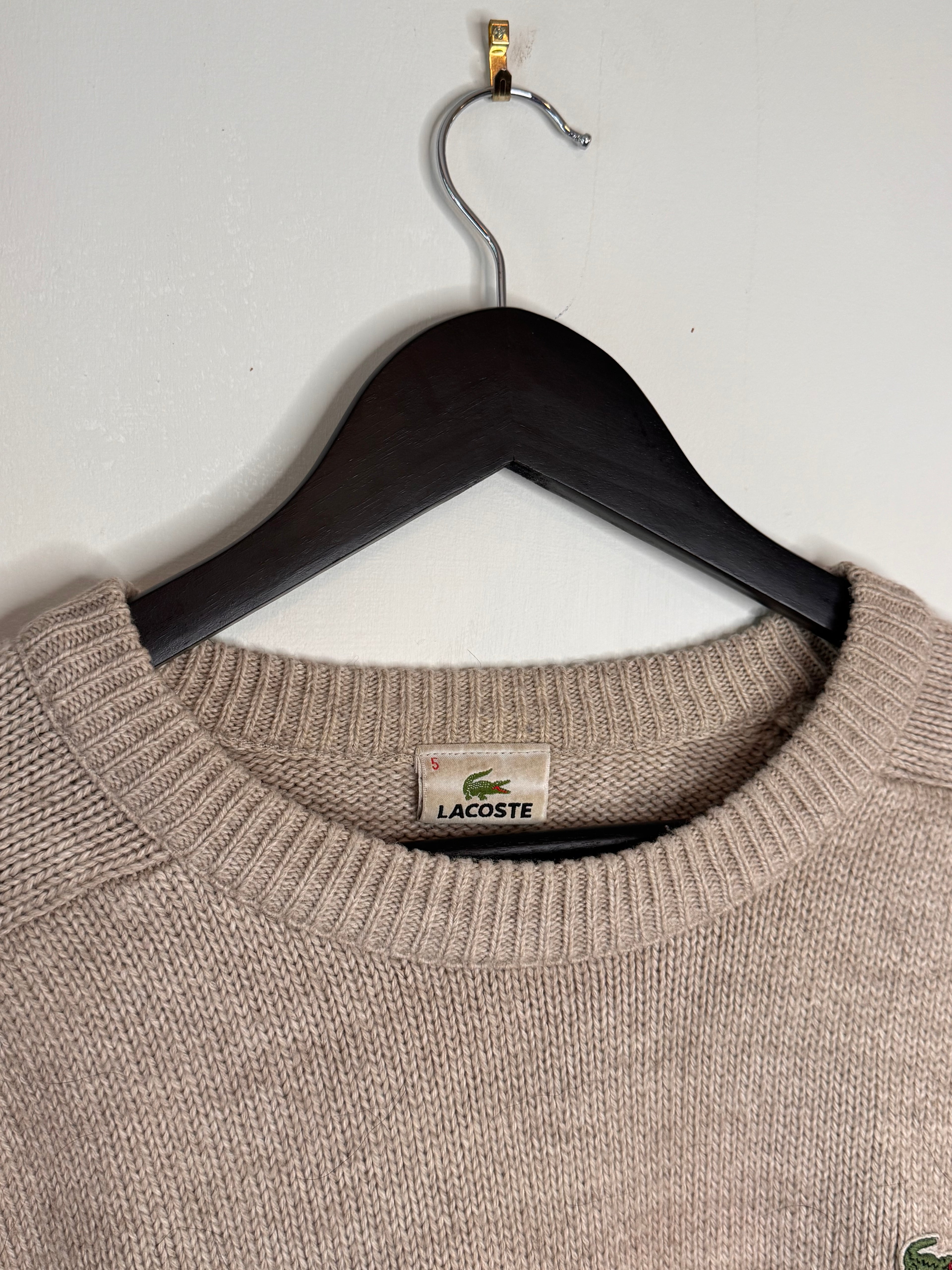 Lacoste Stripe Sweatshirt Small