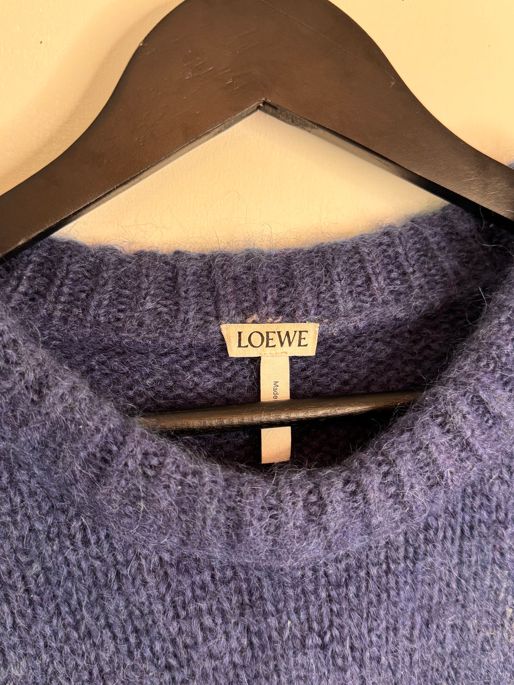 Loewe Squirrel Knit Sweatshirt Large