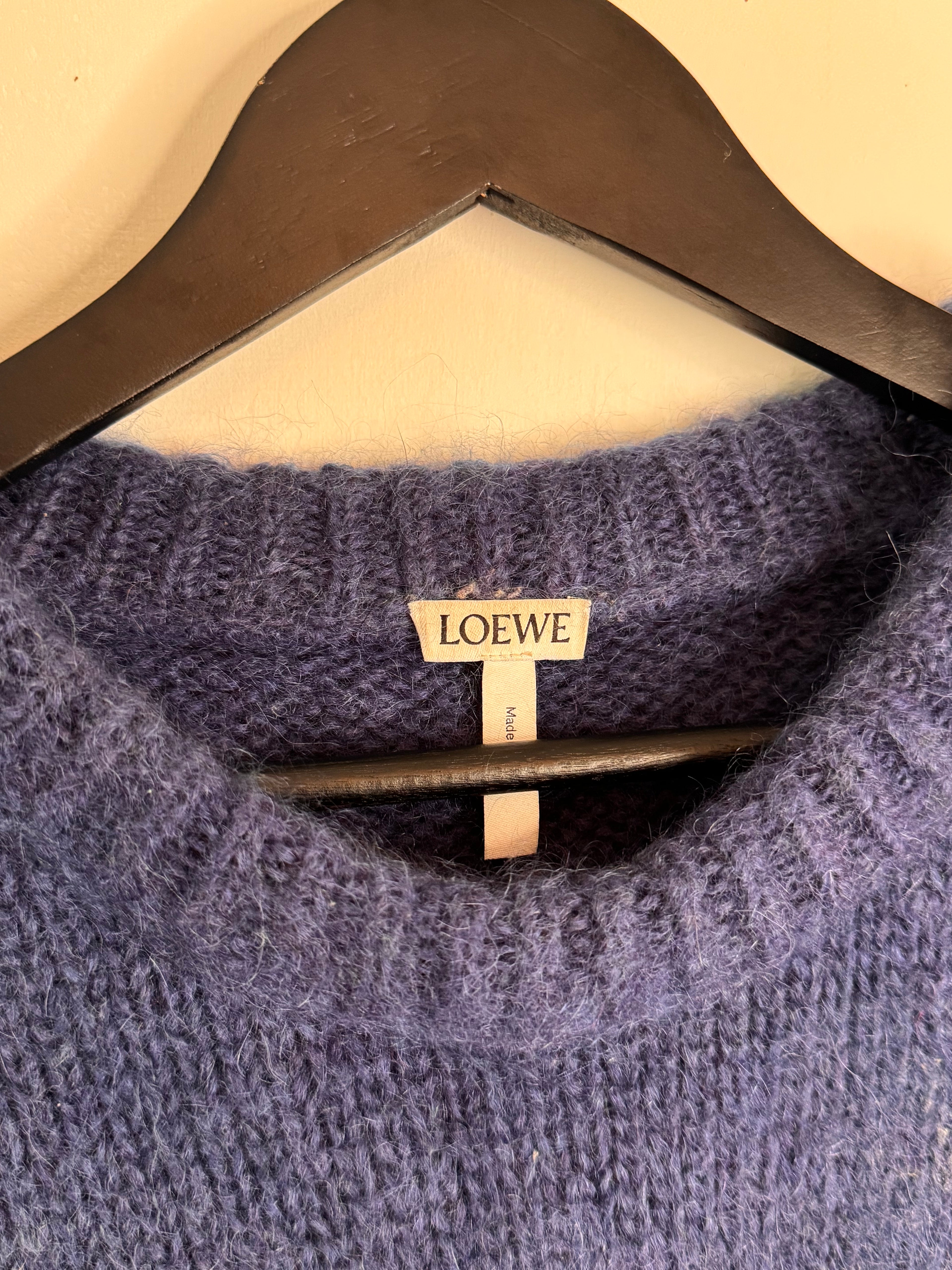 Loewe Squirrel Knit Sweatshirt Large
