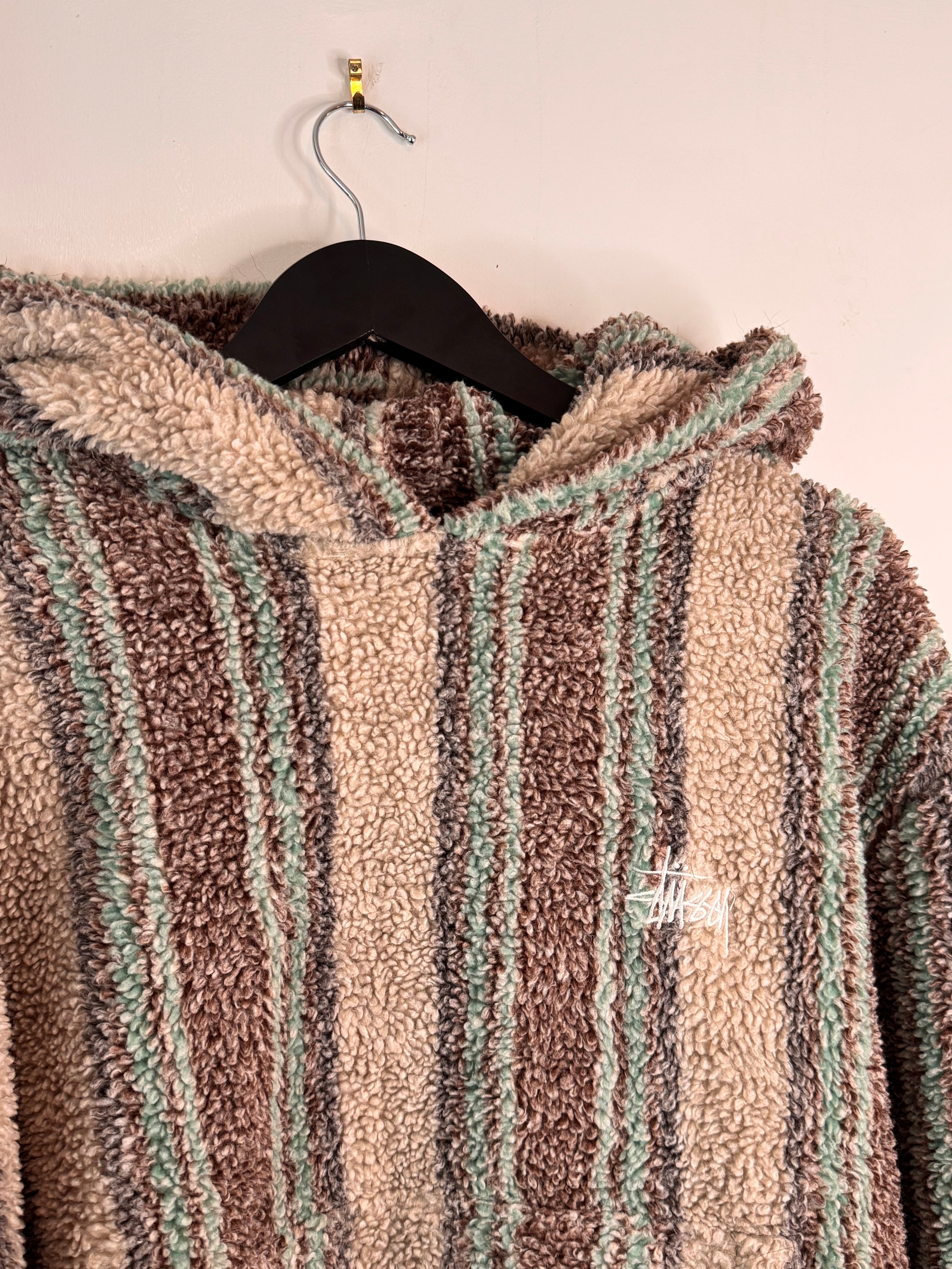 Stüssy Sherpa Hoodie Medium