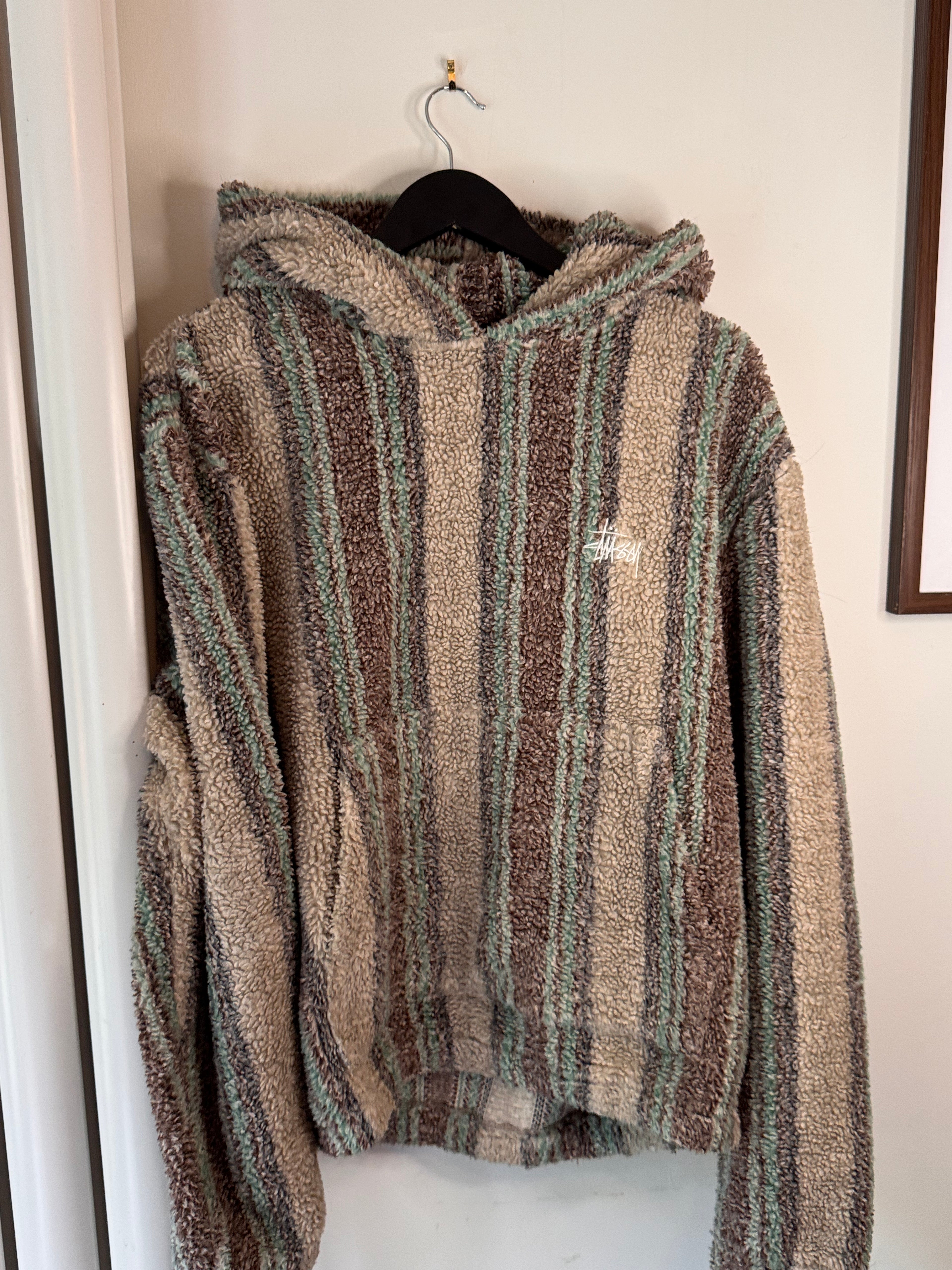 Stüssy Sherpa Hoodie Medium